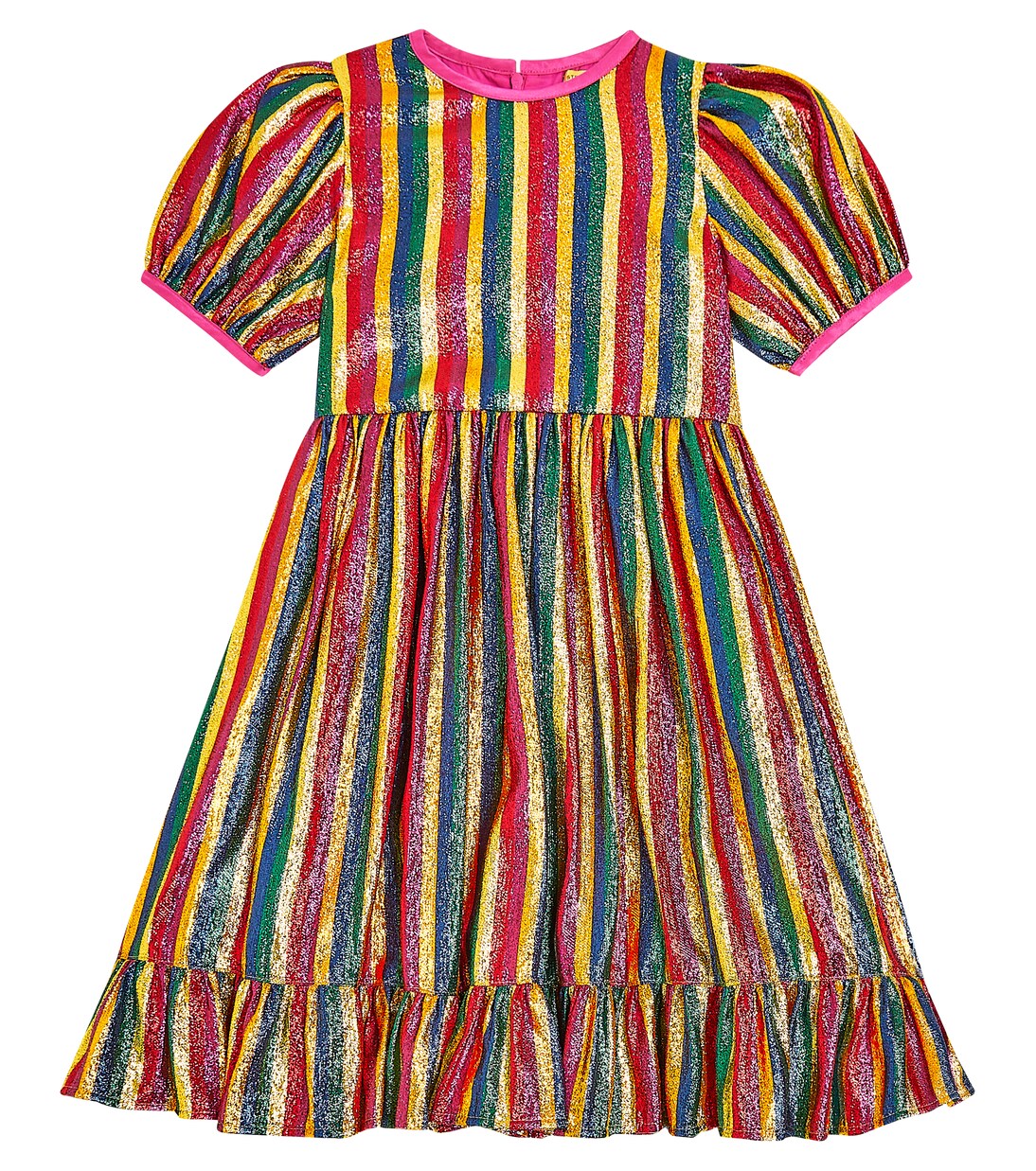Metallic striped dress | Stella McCartney Kids