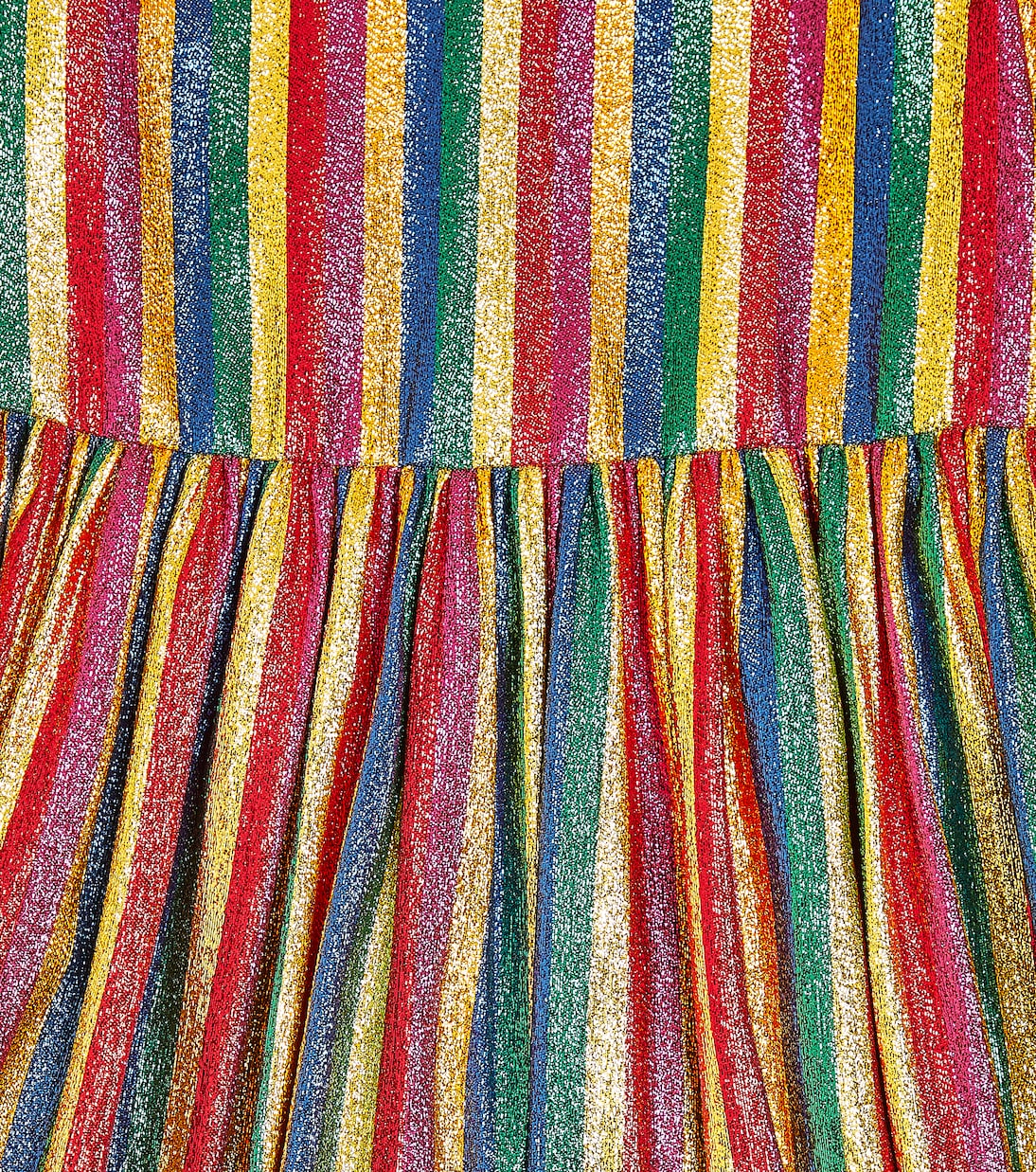 Metallic striped dress | Stella McCartney Kids