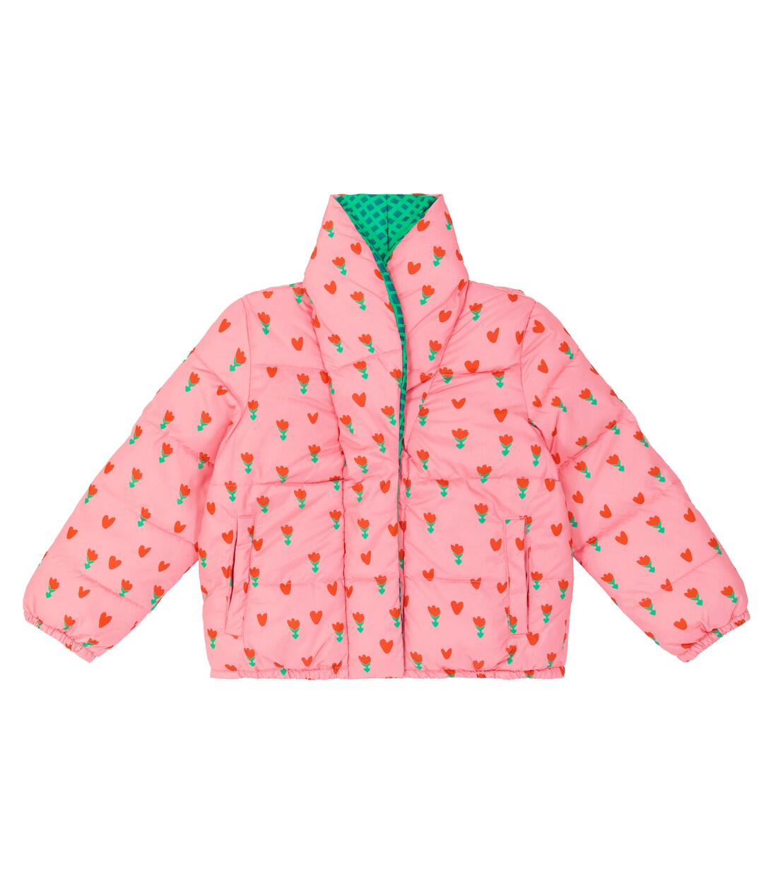 Printed puffer jacket | Stella McCartney Kids