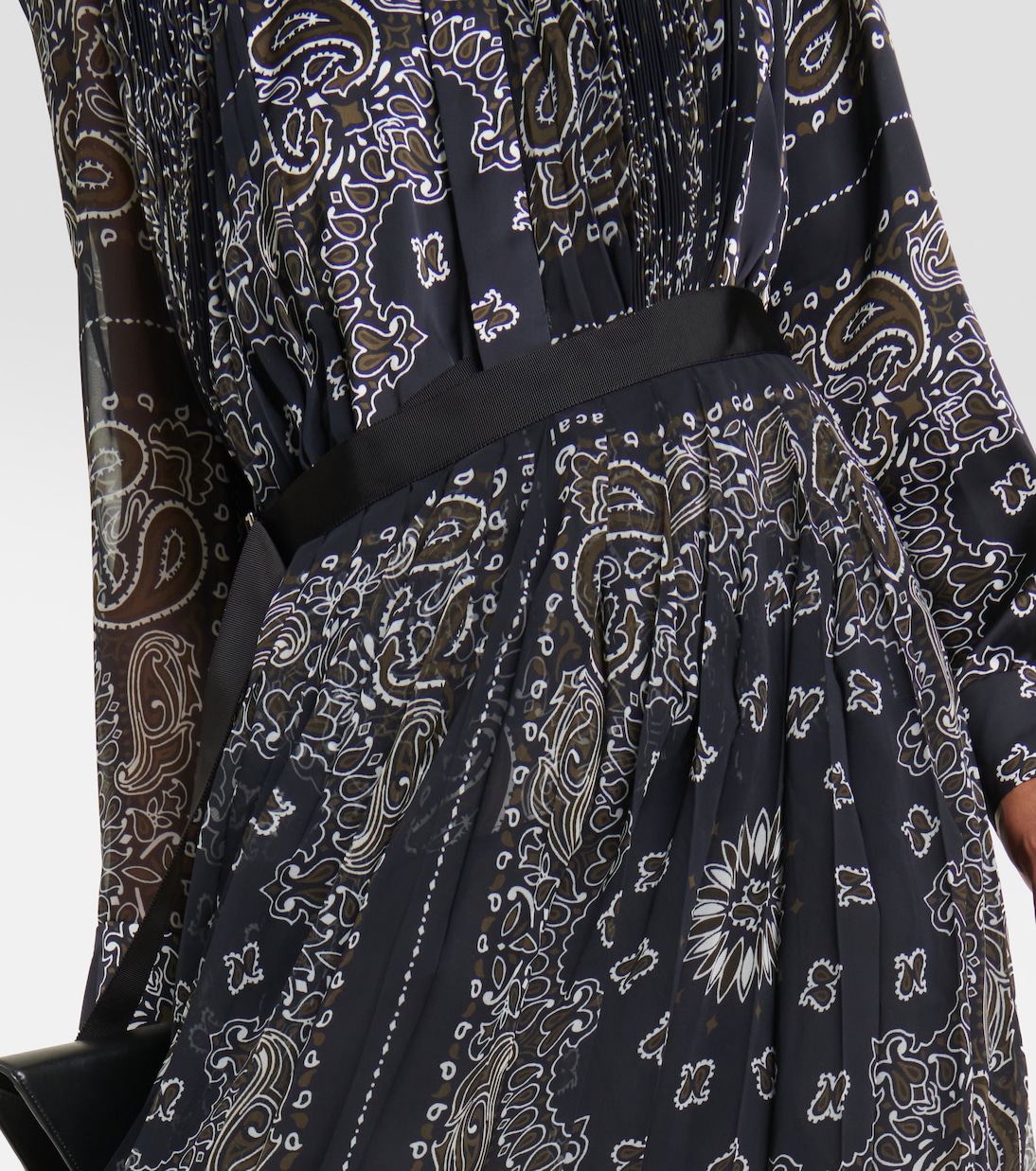 Abito midi con stampa | Sacai