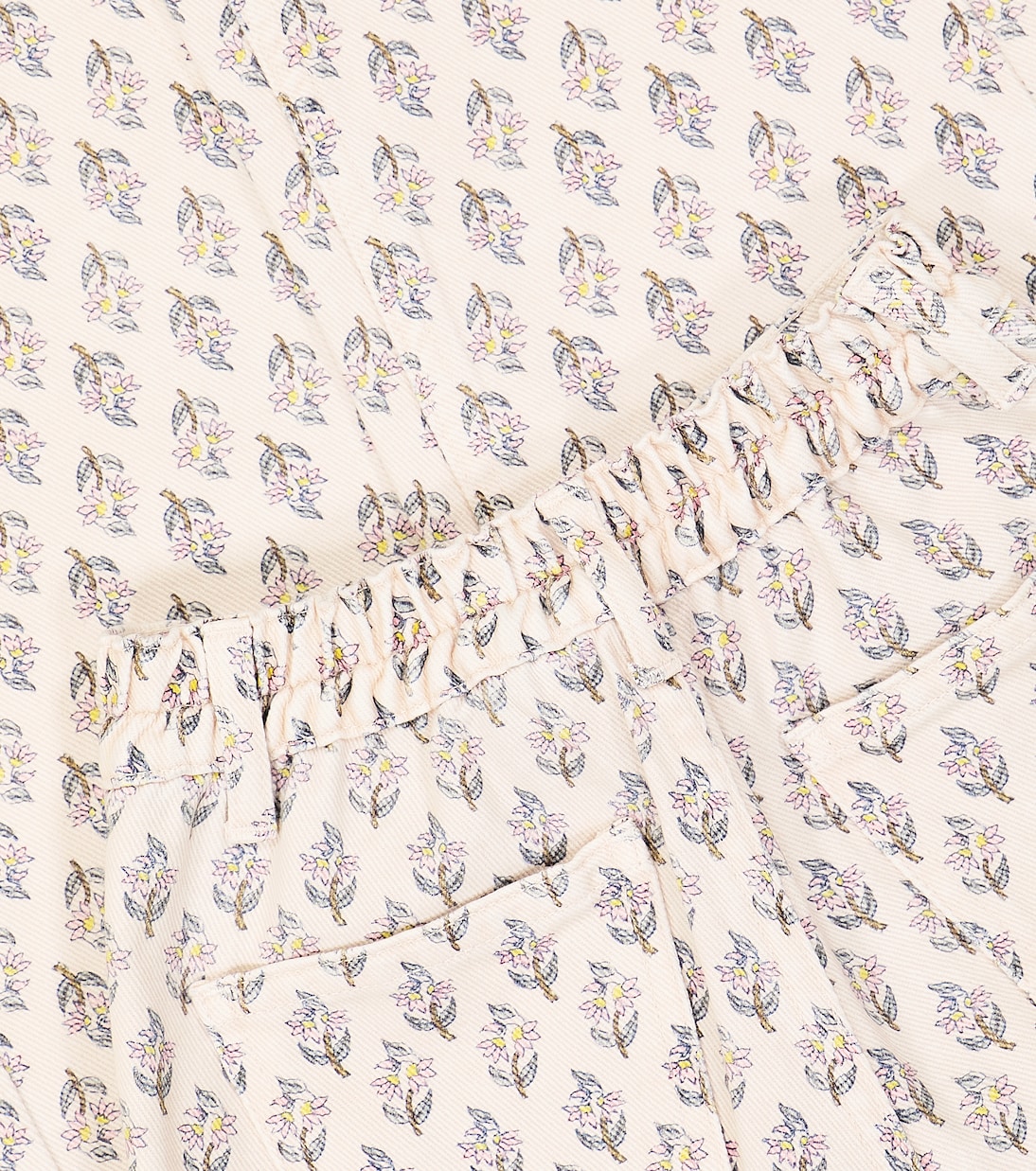 Elaine printed cotton pants | The New Society