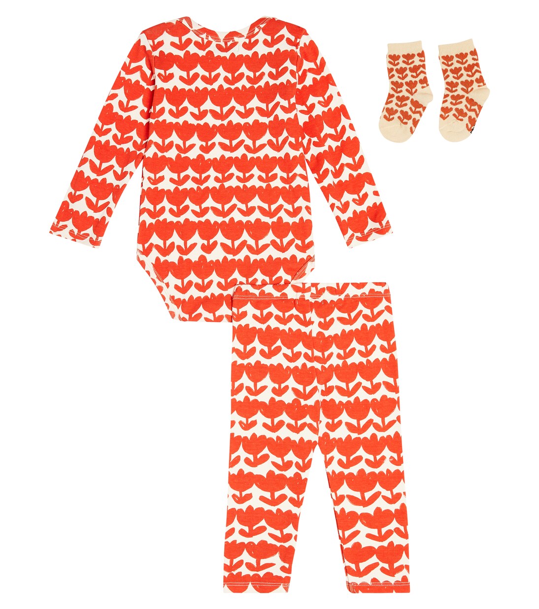 Baby bodysuit, leggings, and socks set  | Bobo Choses