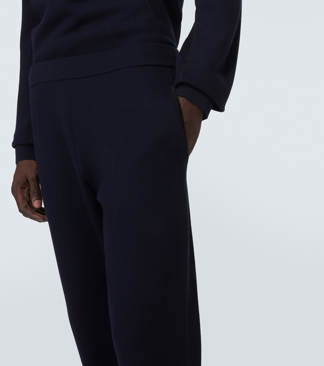 Pantalon de survêtement en laine et soie | Berluti