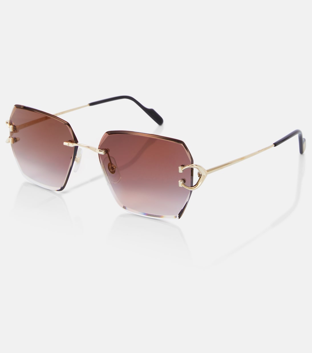 Signature C de Cartier square sunglasses | Cartier Eyewear Collection