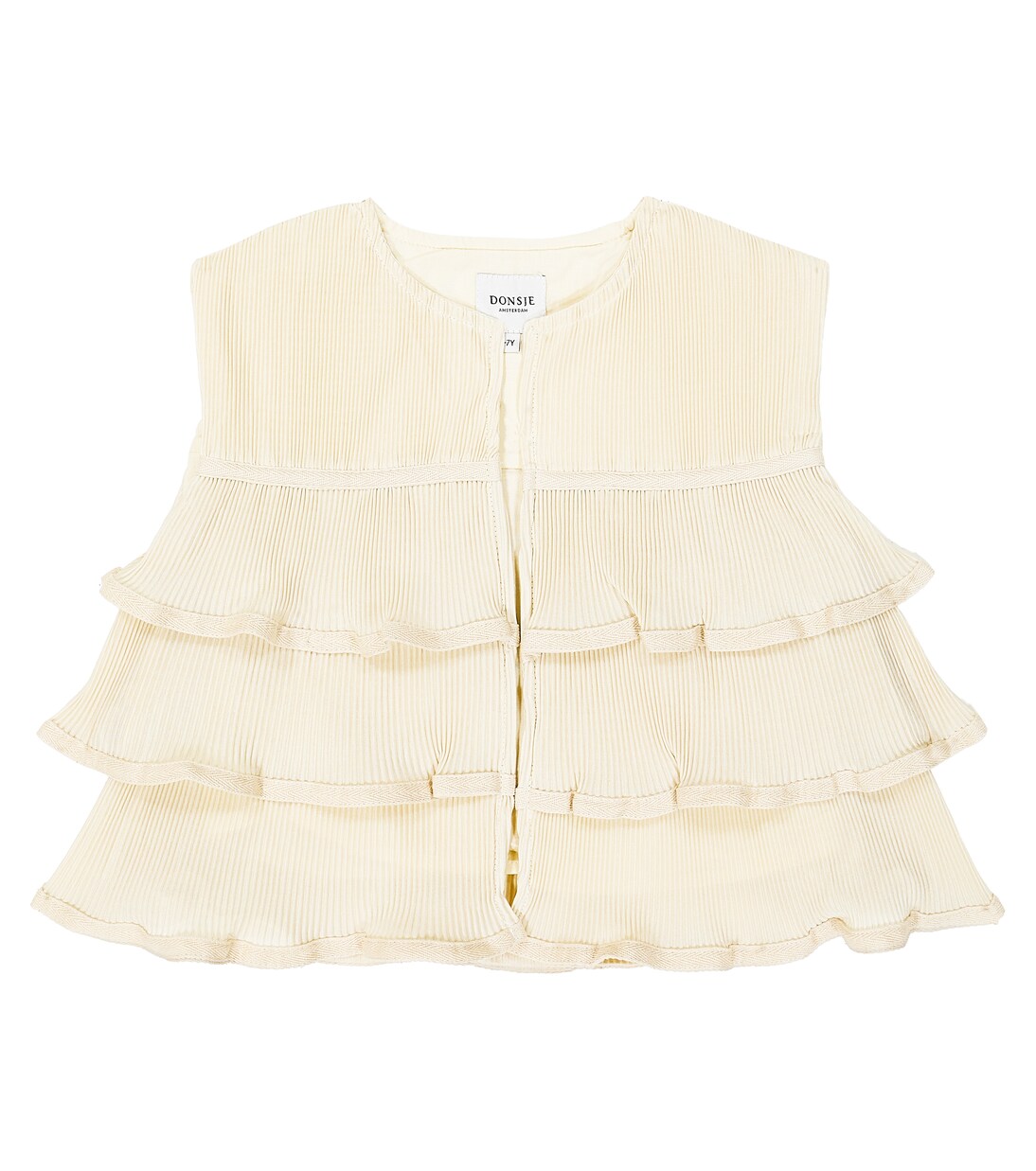 Cette ruffled tiered top | Donsje