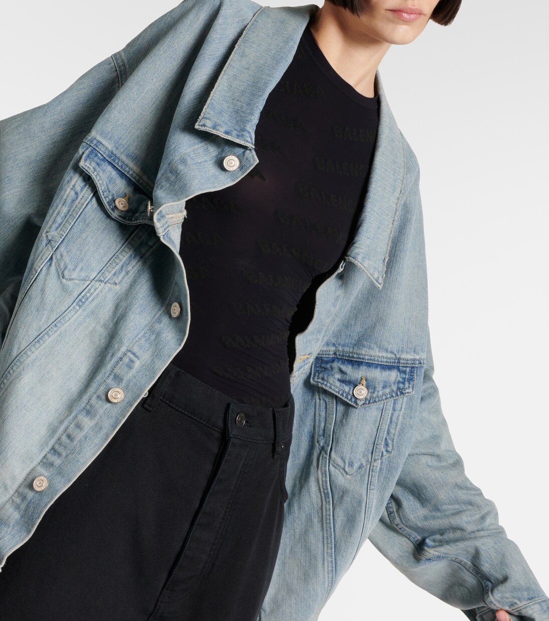 Veste en jean oversize | Balenciaga