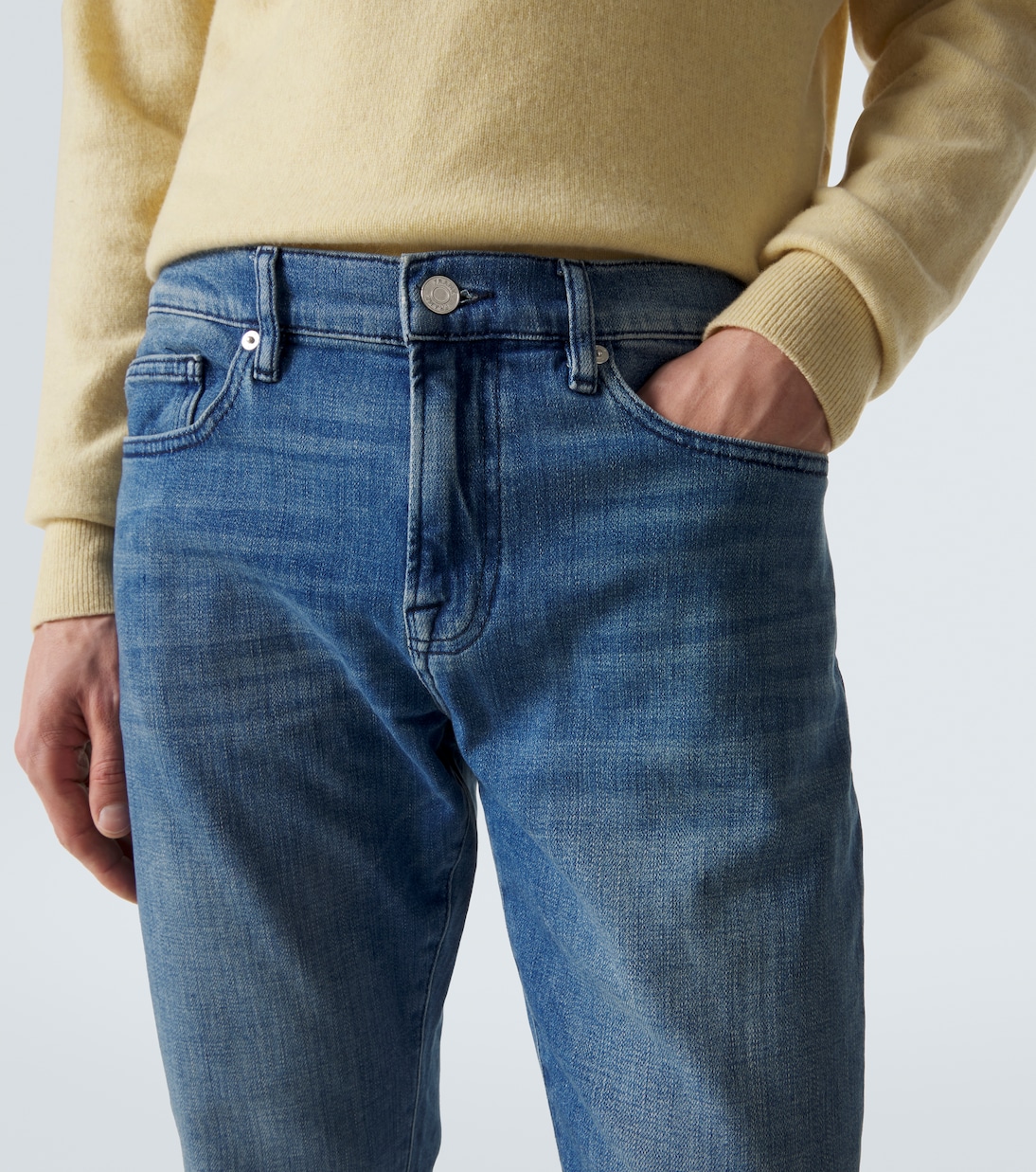 L'Homme mid-rise slim jeans | Frame