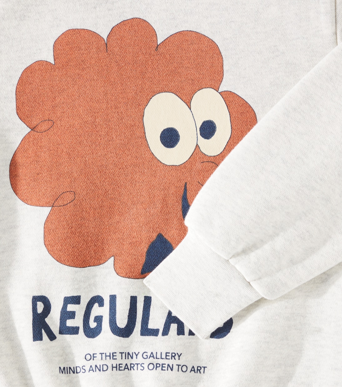 Regulars cotton jersey sweatshirt | Tinycottons