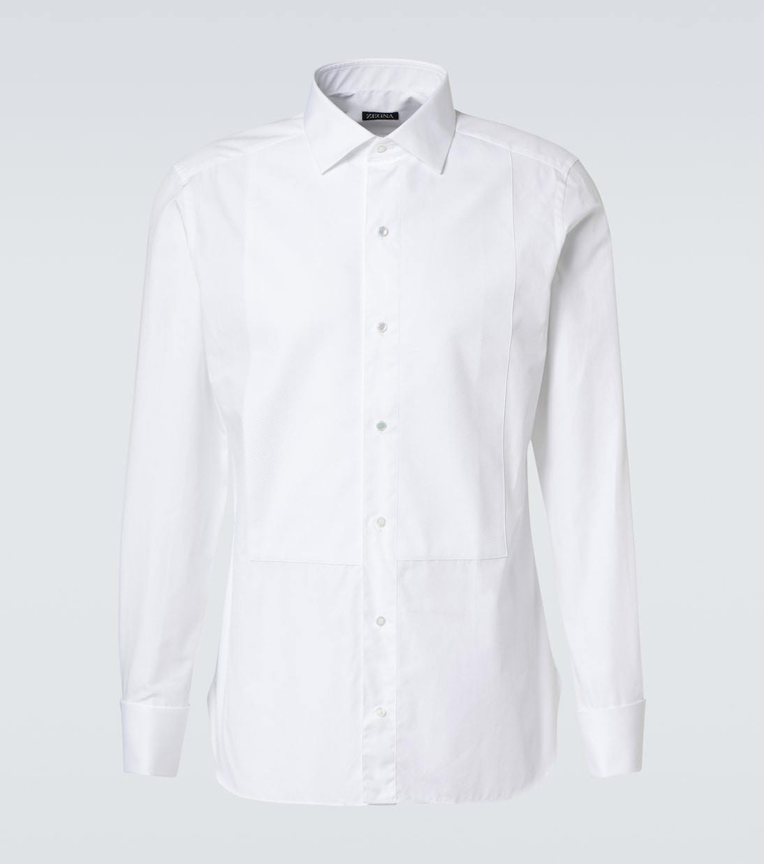 Cotton tuxedo shirt | Zegna