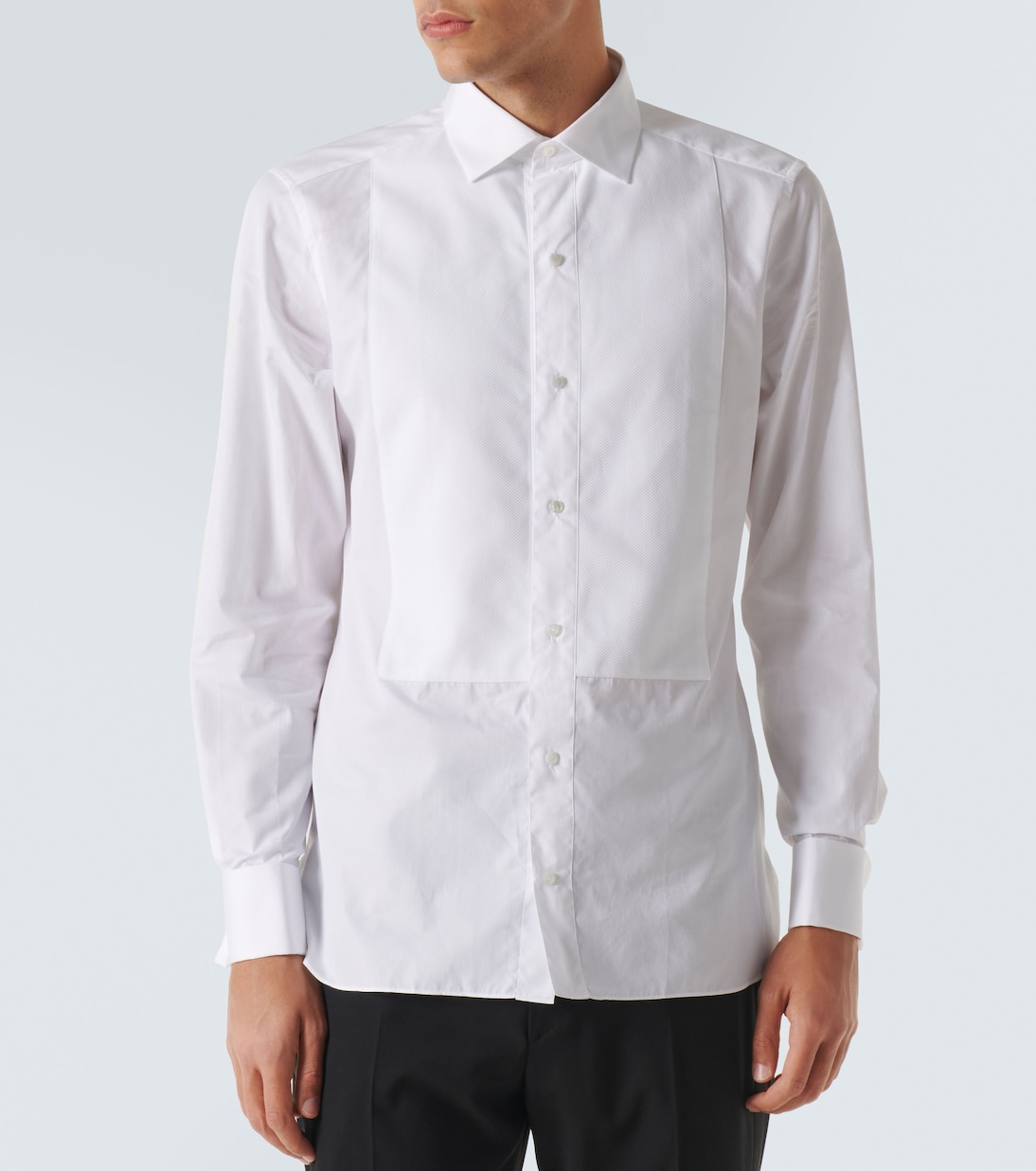 Cotton tuxedo shirt | Zegna