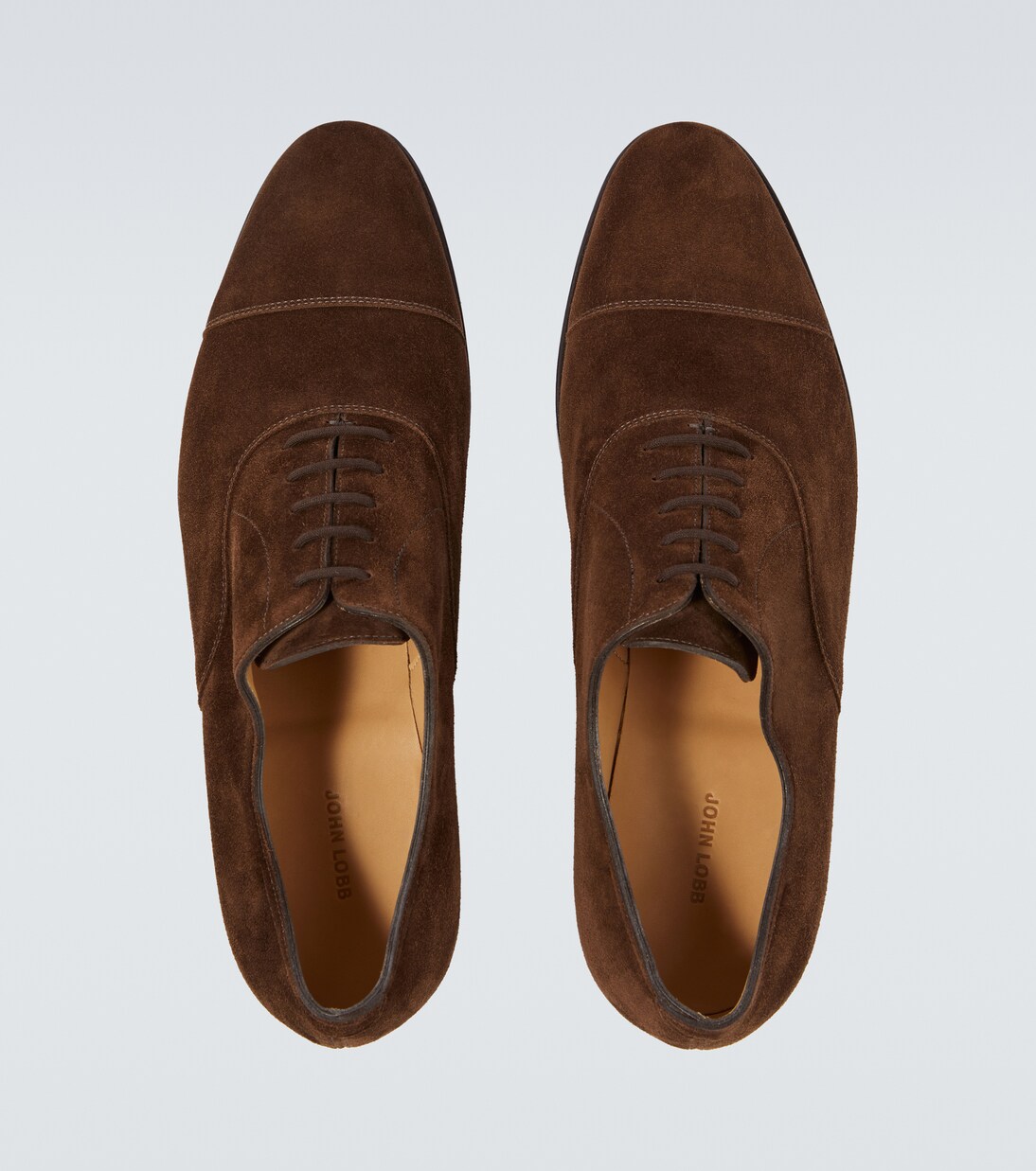 City II suede Derby shoes | John Lobb