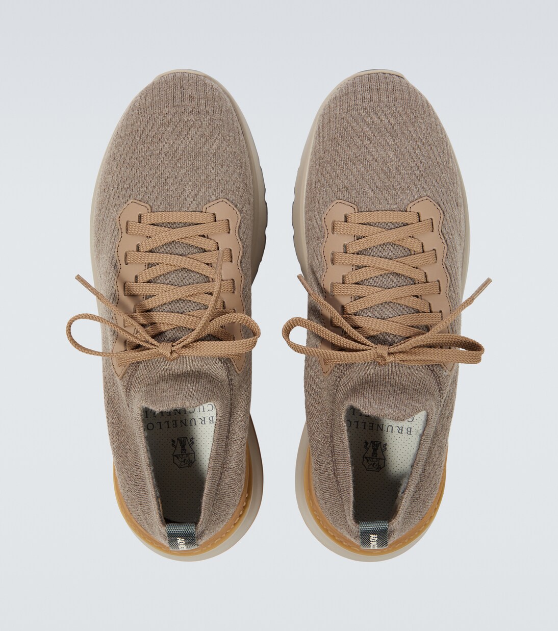 Knit sneakers | Brunello Cucinelli