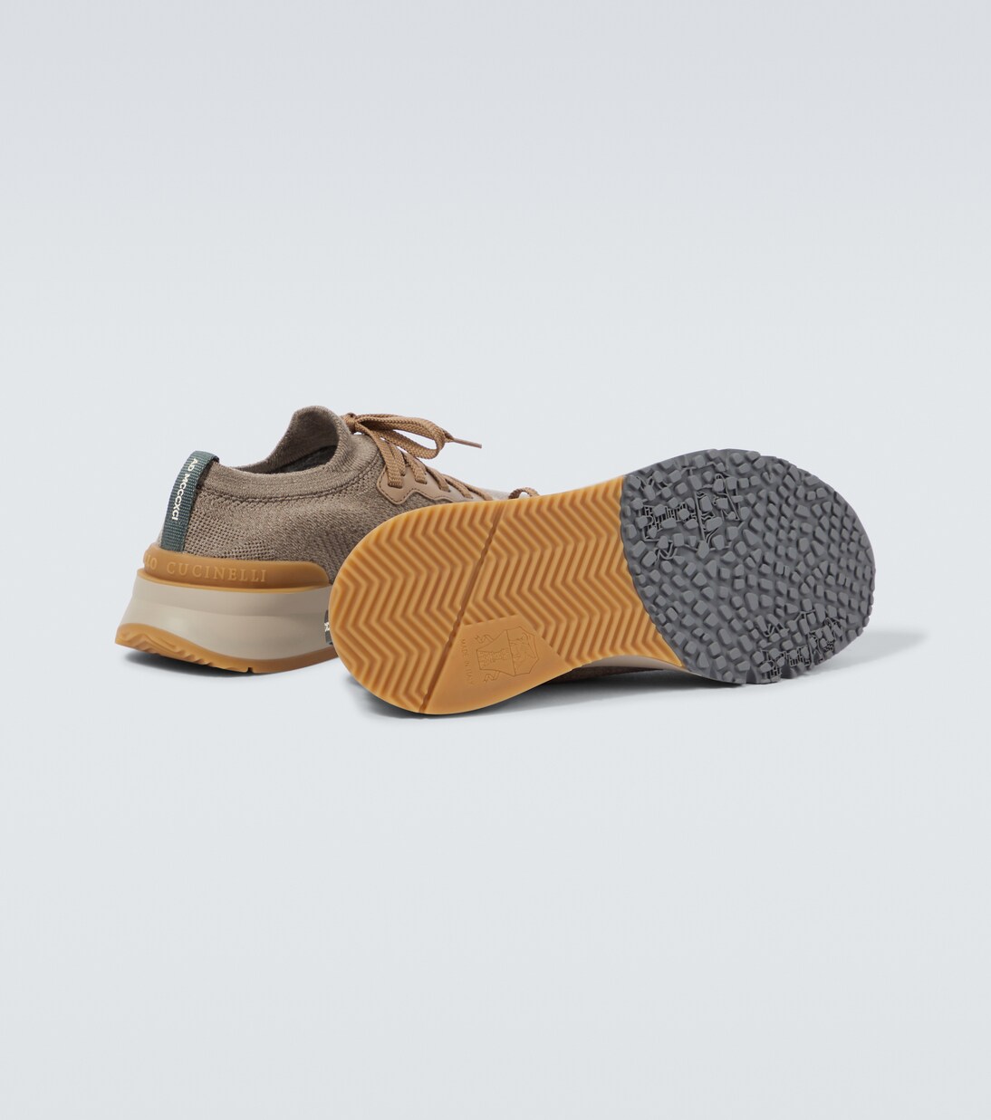 Knit sneakers | Brunello Cucinelli
