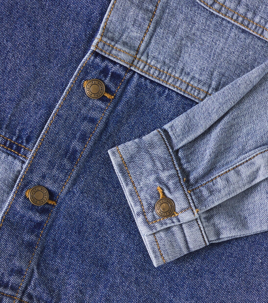 Hemdjacke aus Denim | Rylee + Cru