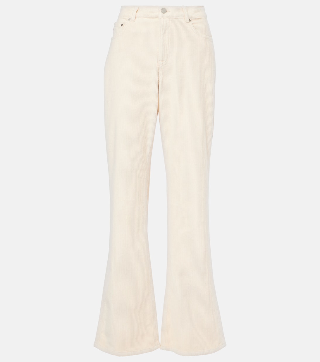 Mid-Rise Flared Jeans Padua aus Cord | AG Jeans
