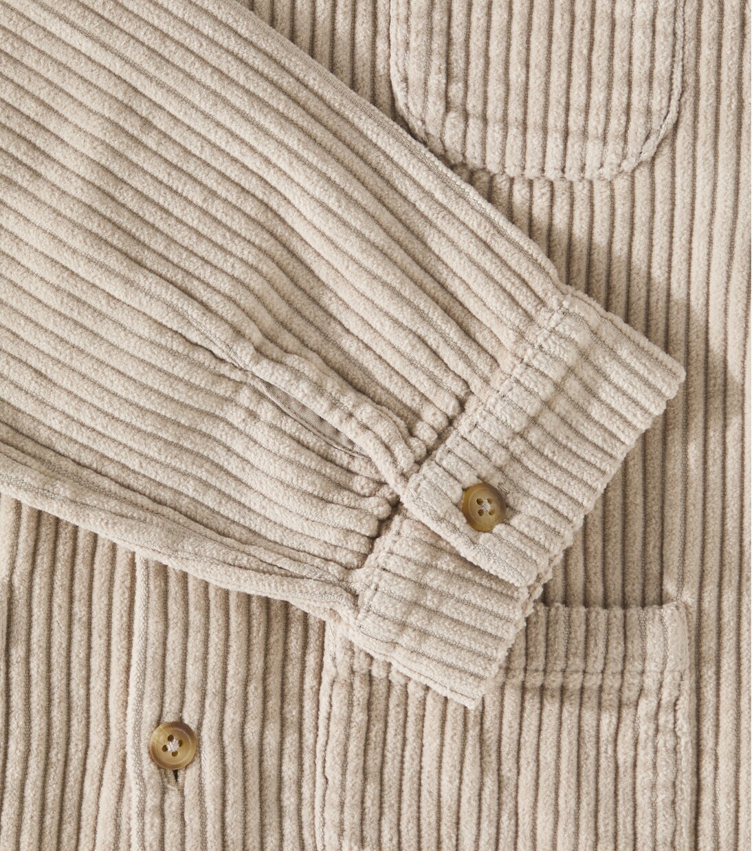 Auberger cotton corduroy overshirt | Donsje