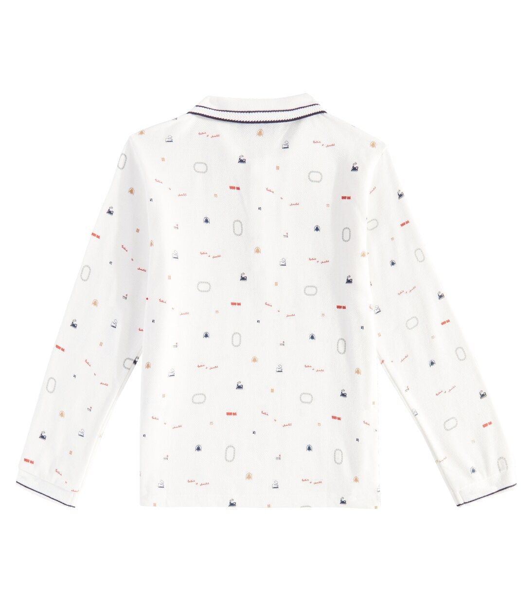 Polo imprimé en coton | Tartine et Chocolat