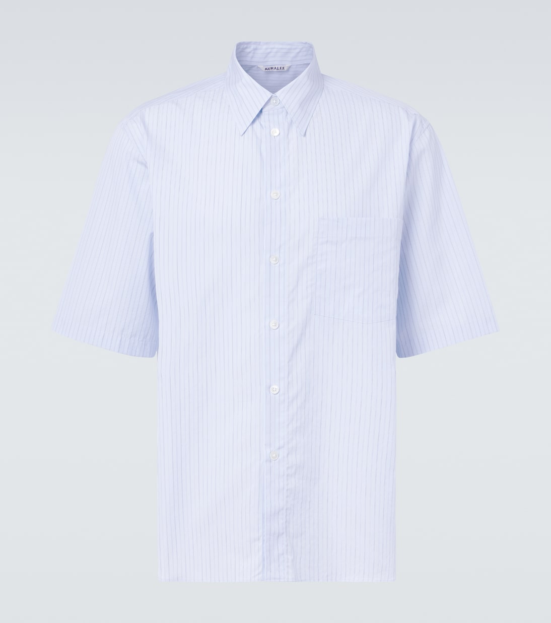 Chemise en coton rayé | Auralee