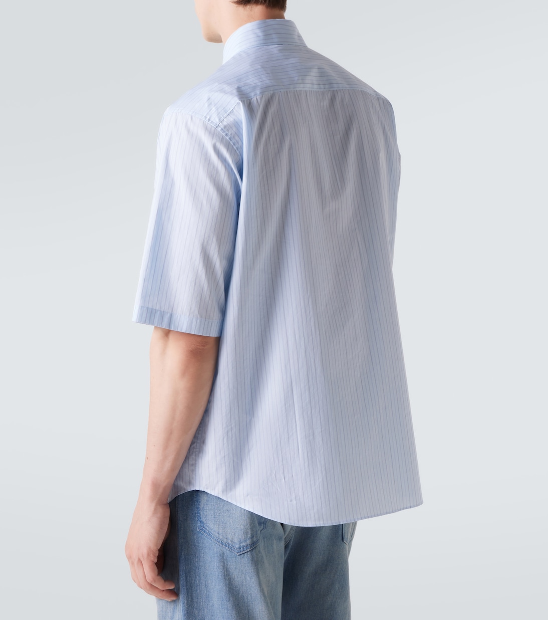 Chemise en coton rayé | Auralee