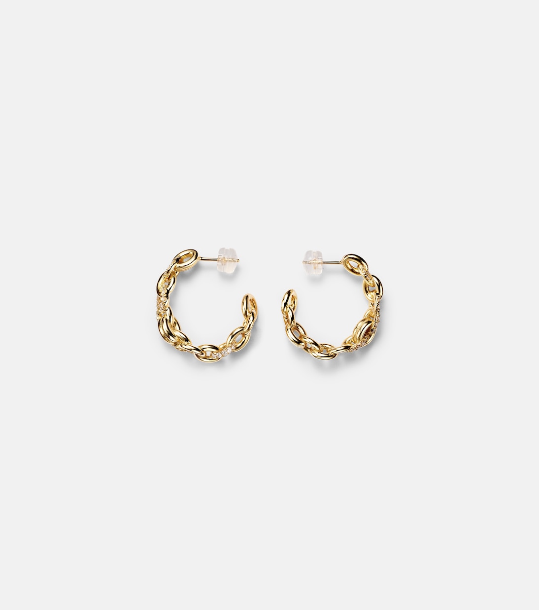Boucles d'oreilles Fused Serpens en or 18 ct et diamants | Spinelli Kilcollin