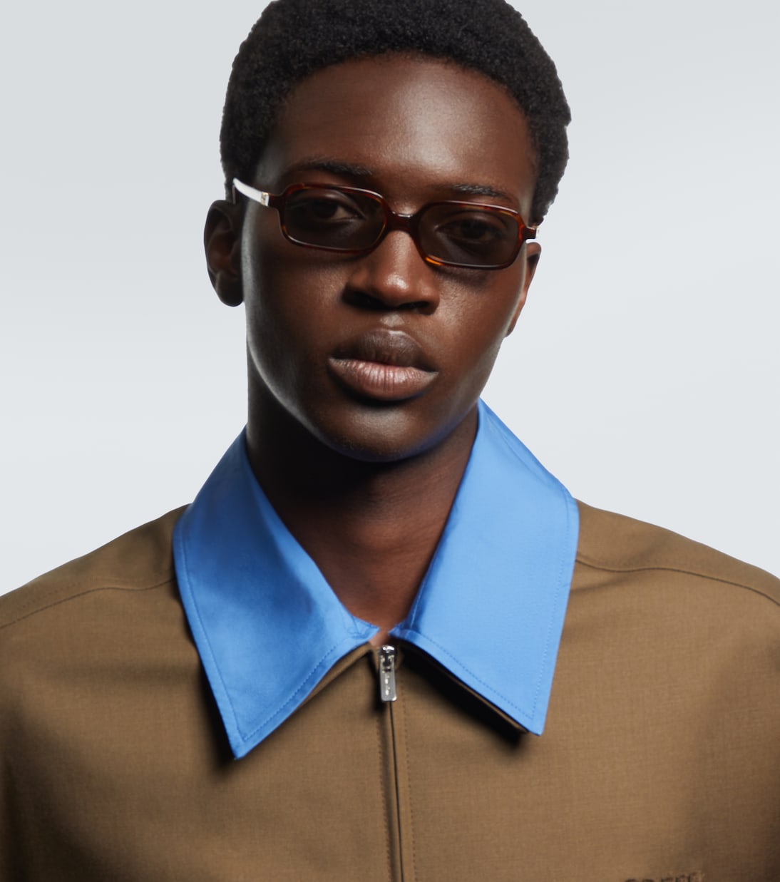 Logo rectangular sunglasses | Miu Miu