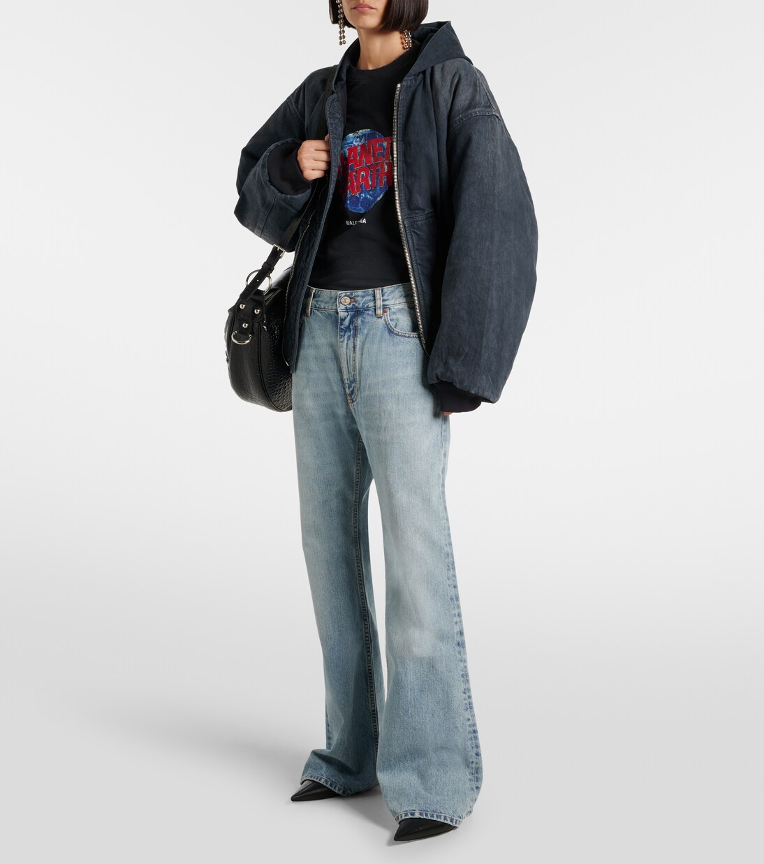 Mid-Rise Flared Jeans | Balenciaga