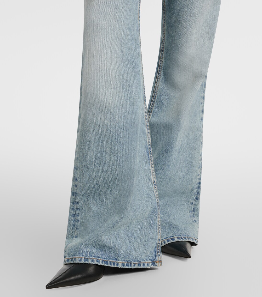 Mid-Rise Flared Jeans | Balenciaga