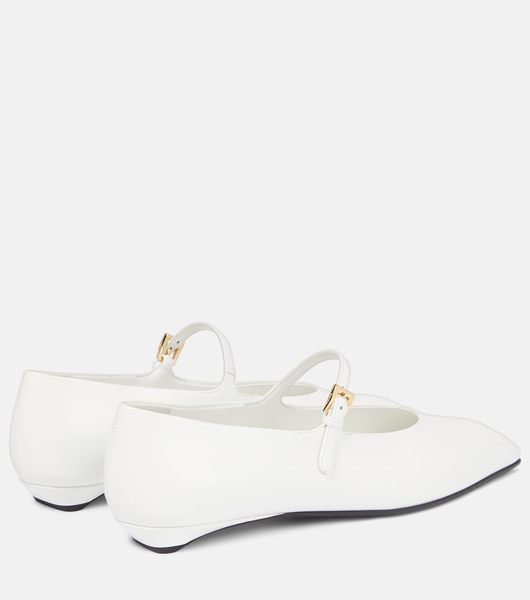 Mary-Jane-Ballerinas aus Leder | Prada