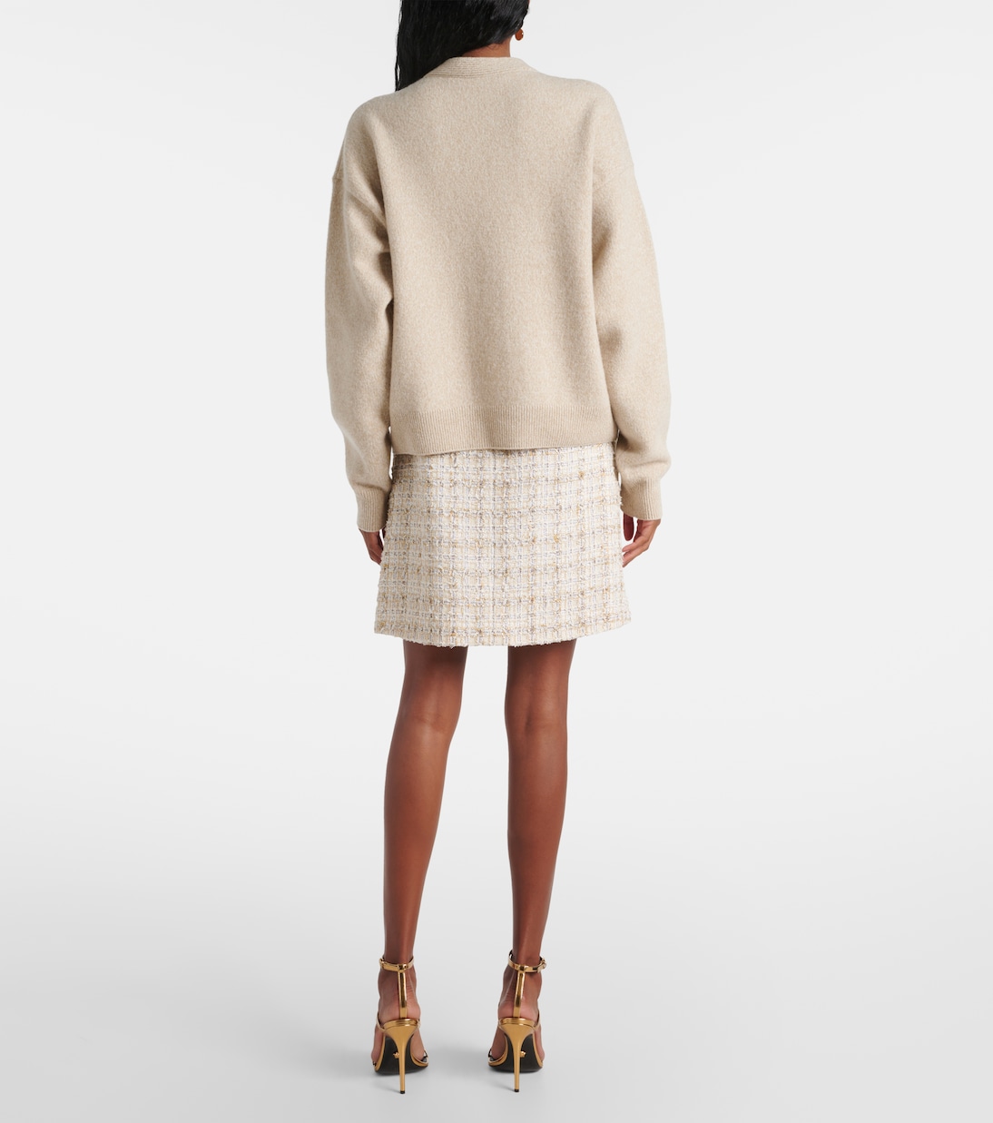 Wool and cashmere cardigan | Versace