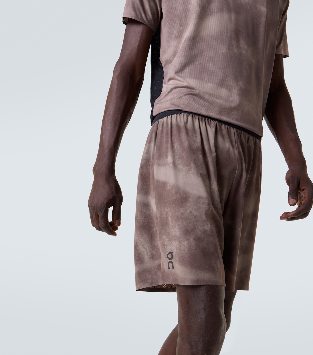 Performance 7" printed running shorts | On