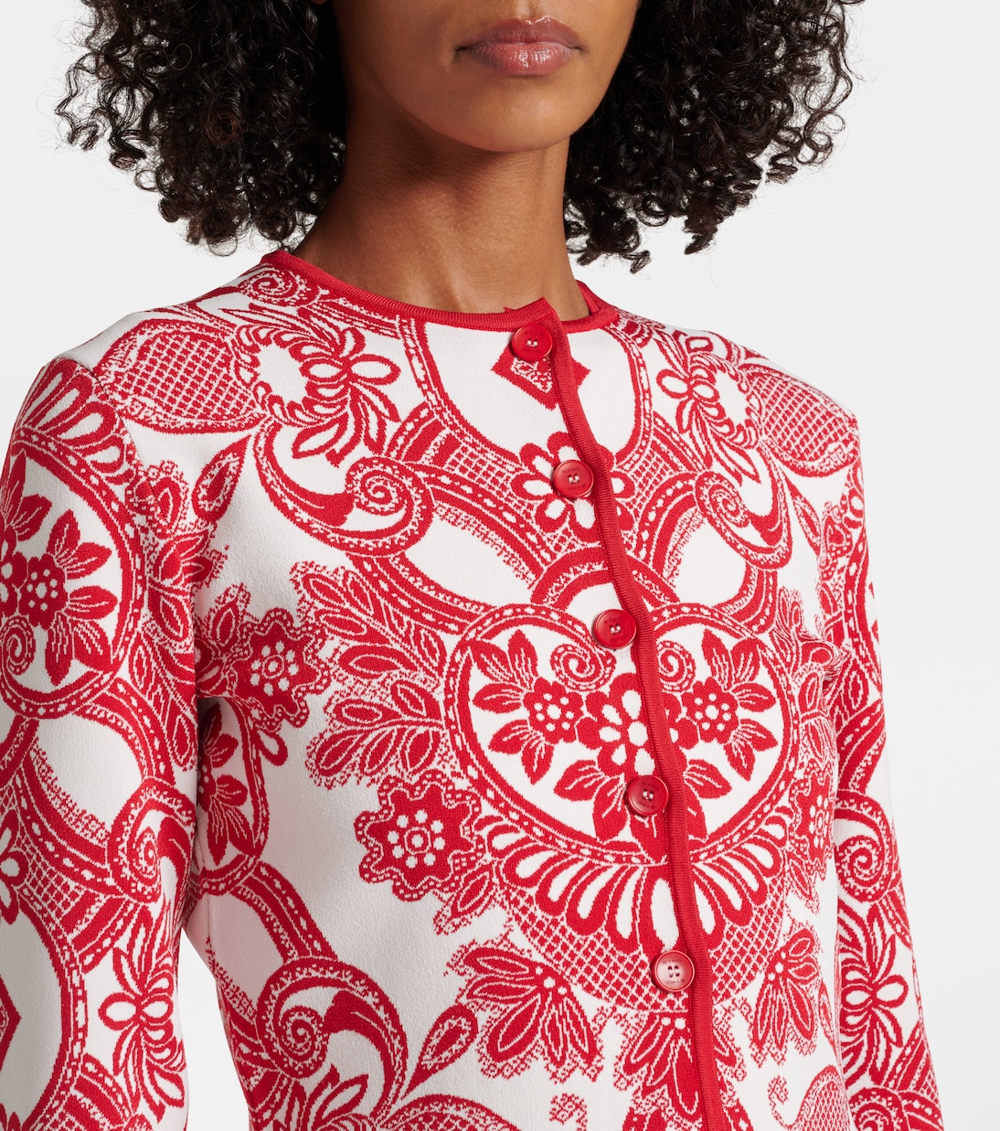 Cropped-Cardigan aus Jacquard | Etro
