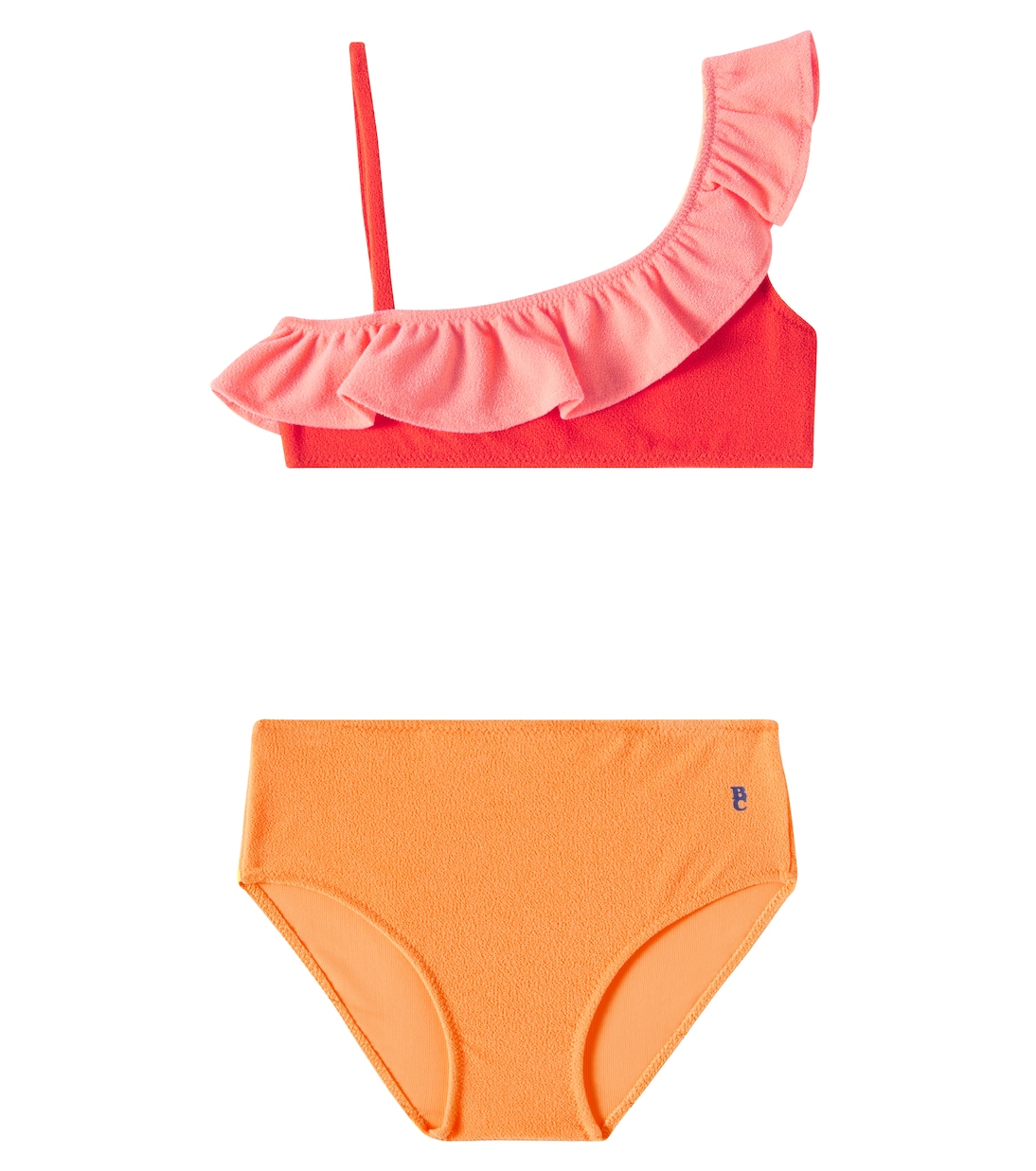 Ruffled asymmetrical bikini | Bobo Choses