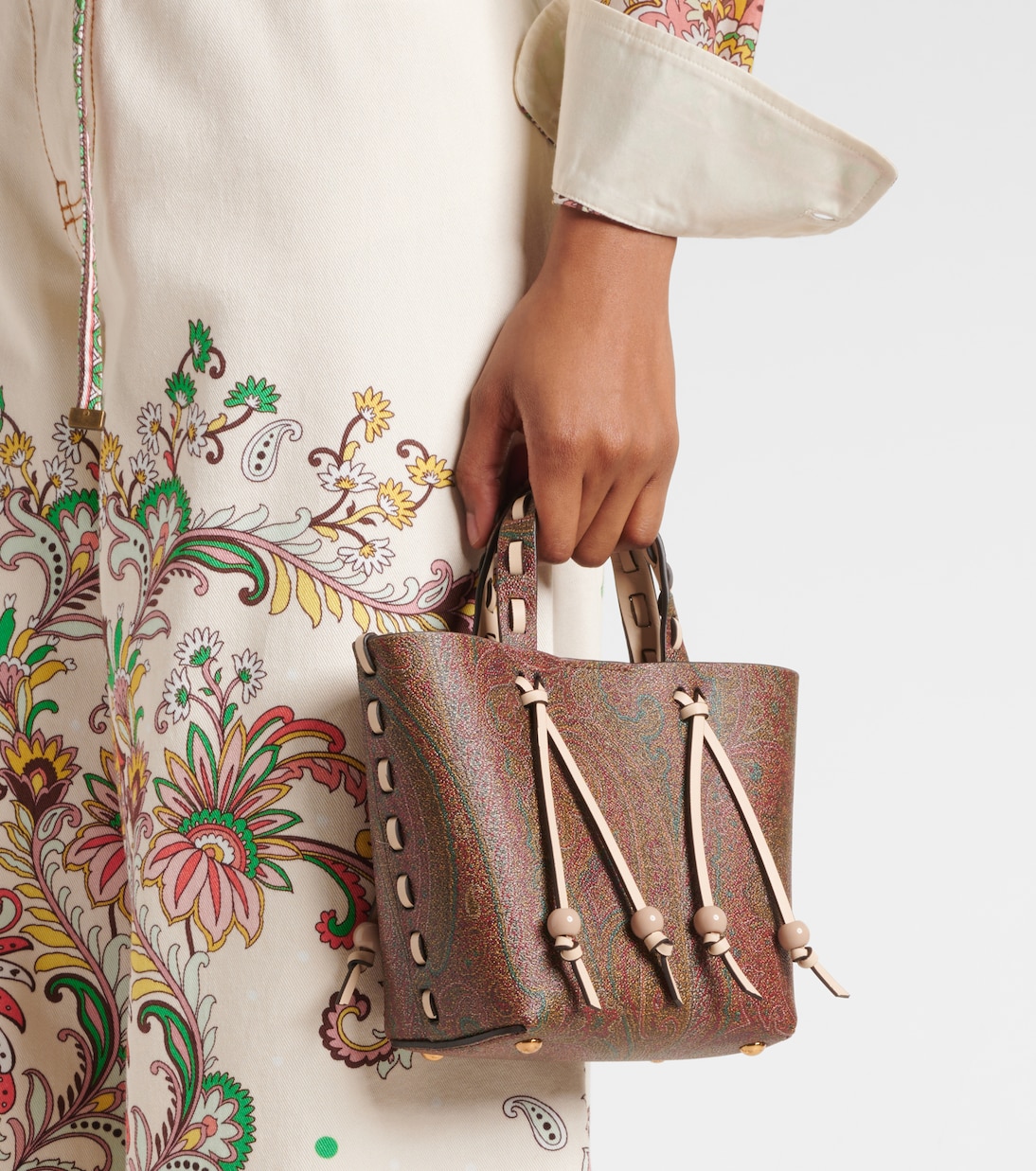 Bolso al hombro Essential Small de lona | Etro