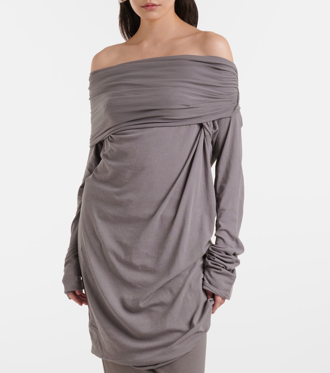 Minikleid Bound aus einem Baumwollgemisch | Entire Studios