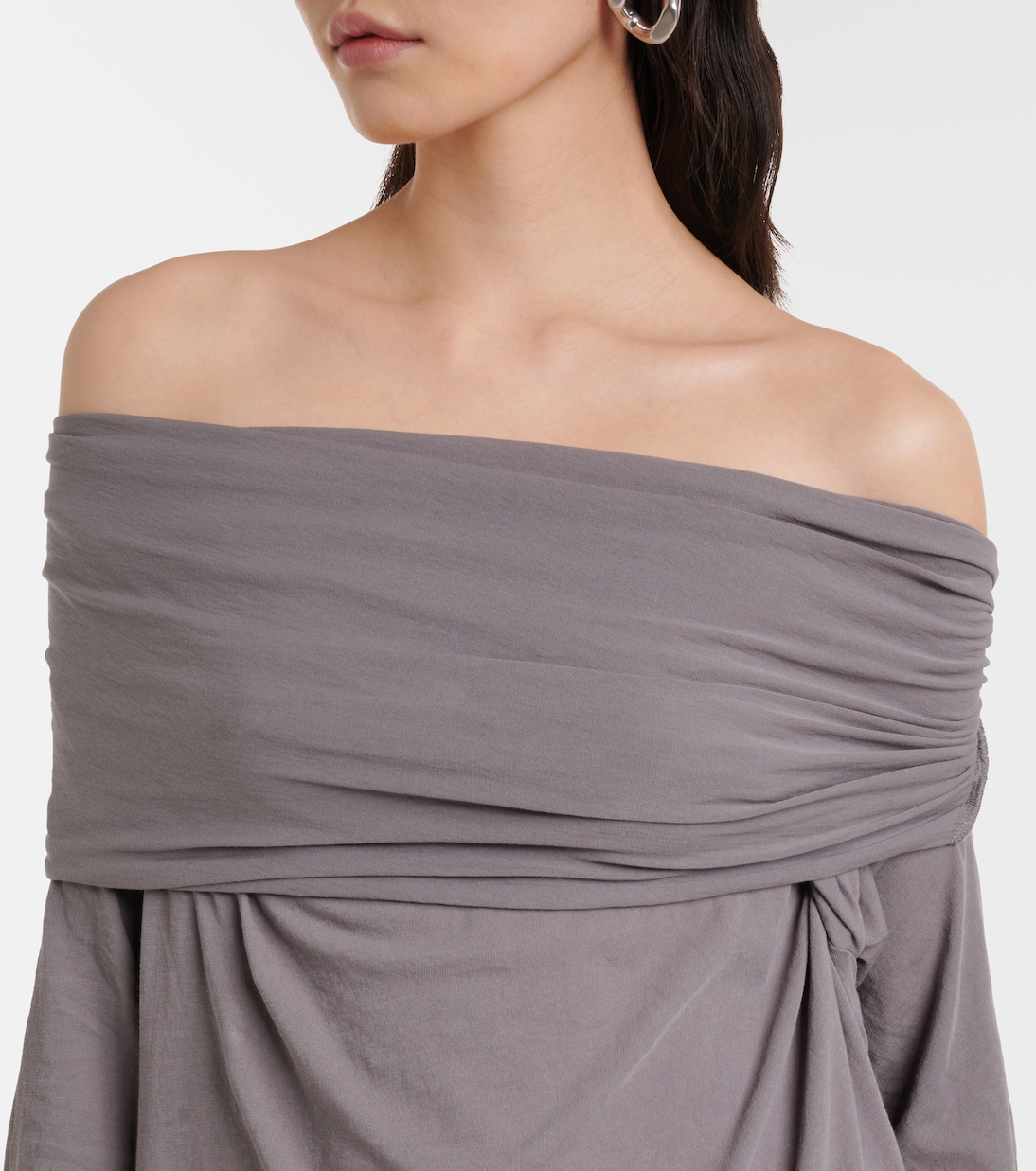 Minikleid Bound aus einem Baumwollgemisch | Entire Studios