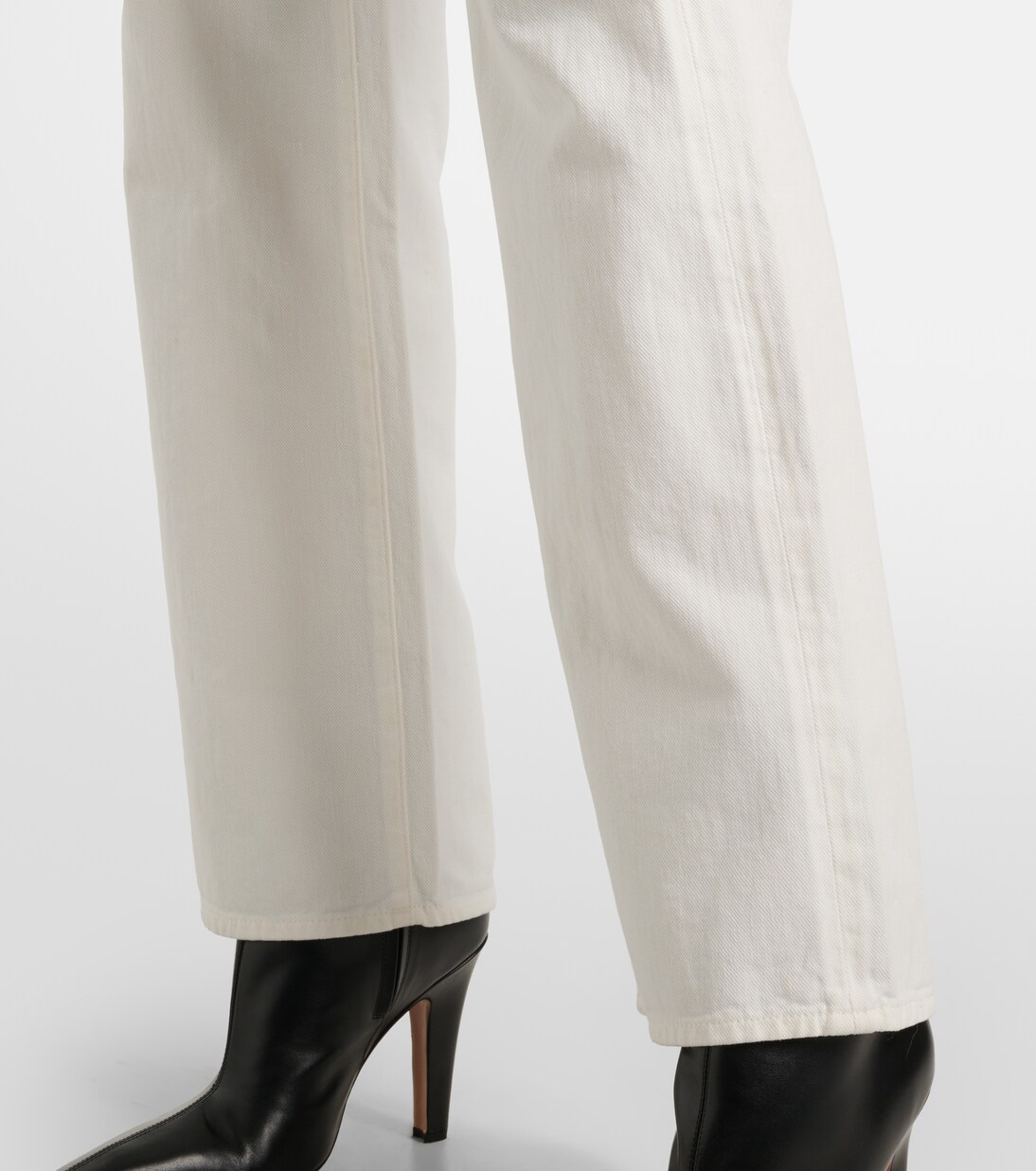 Gerade Hose Tess aus Baumwolle und Hanf | 7 For All Mankind