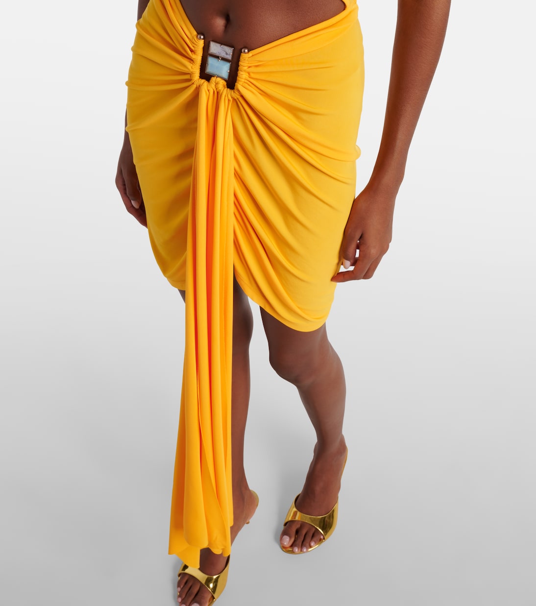 Minikleid Duo Bezel aus Jersey | Christopher Esber