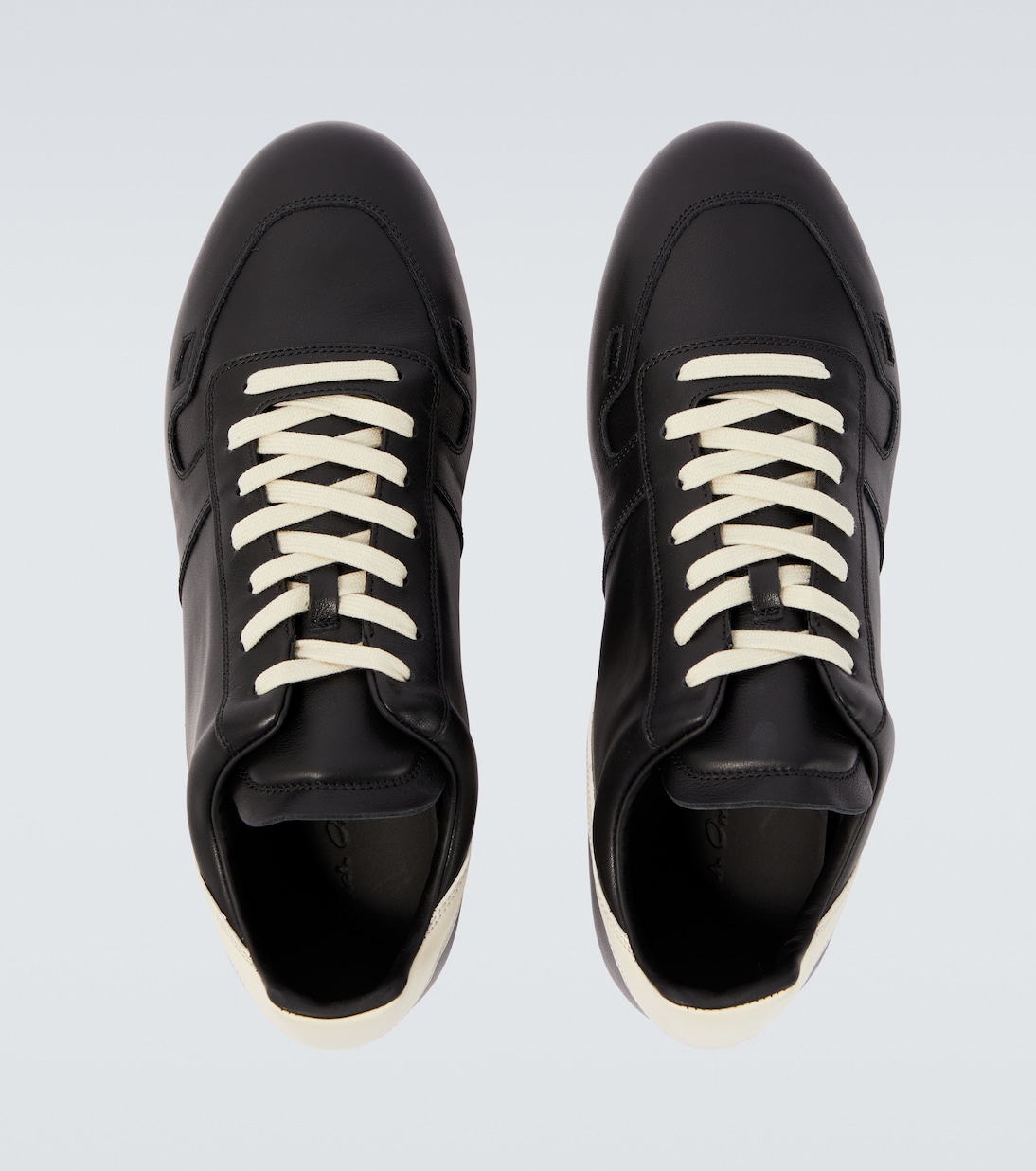 Minimal leather sneakers  | Rick Owens