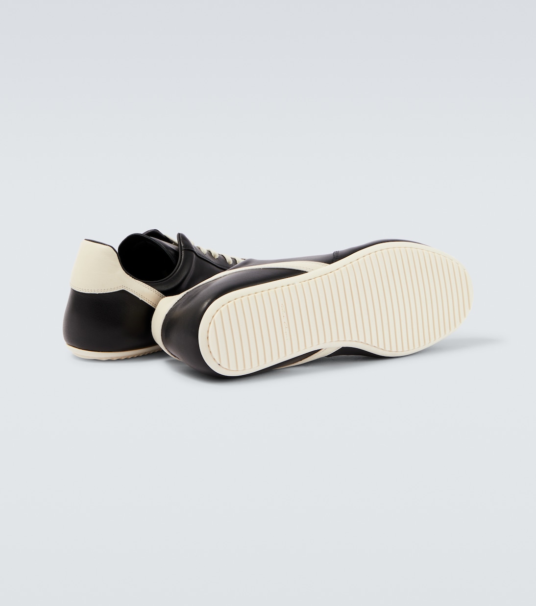 Minimal leather sneakers  | Rick Owens