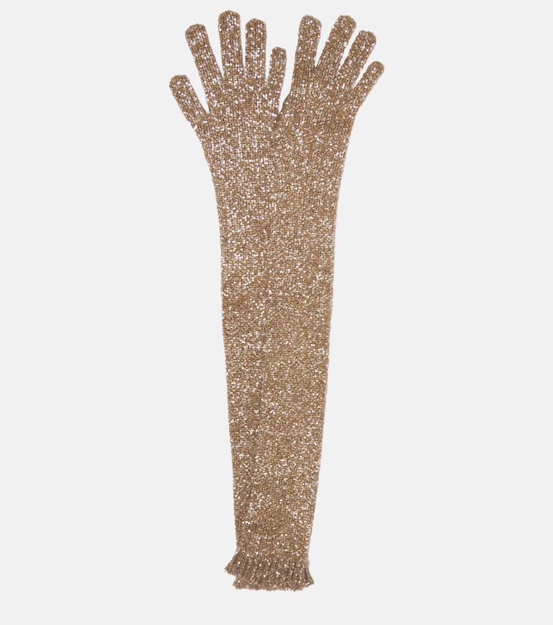 Handschuhe mit Pailletten | Brunello Cucinelli
