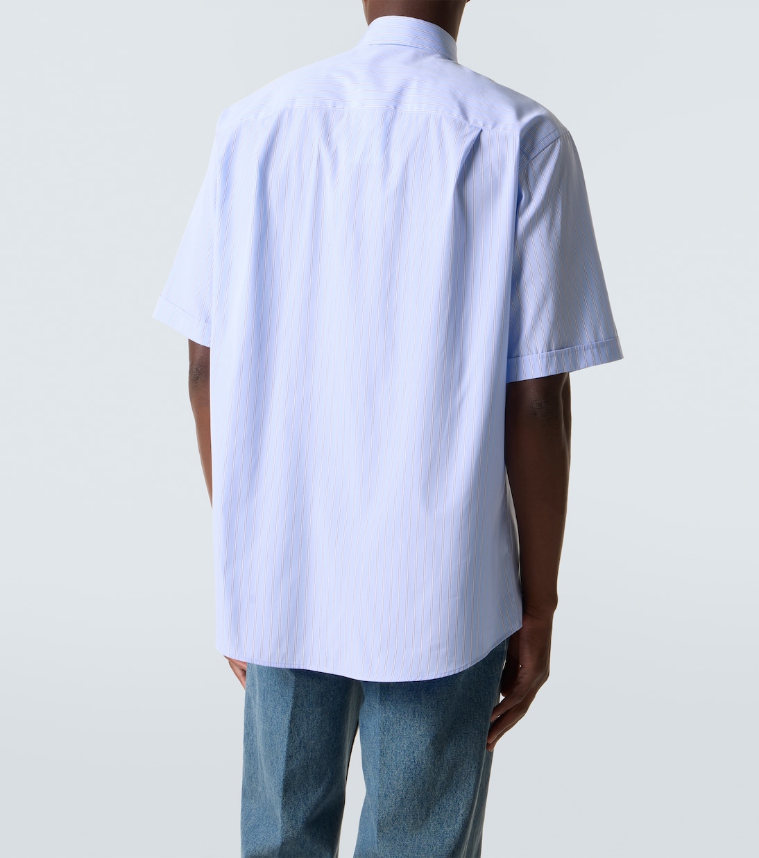 Camicia in cotone a righe | Valentino