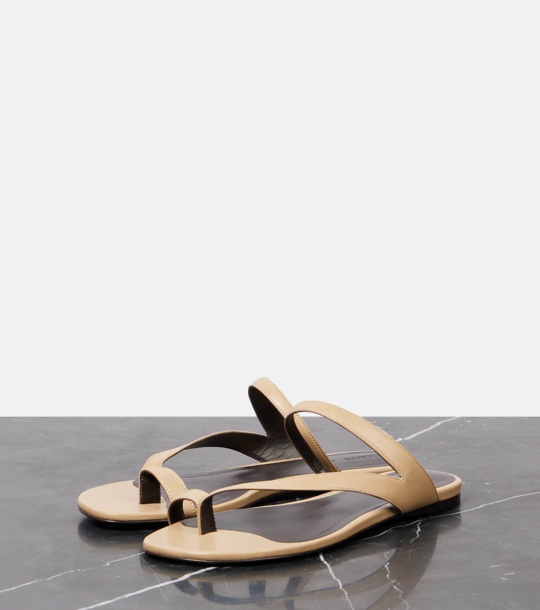 Aimee leather sandals | Khaite
