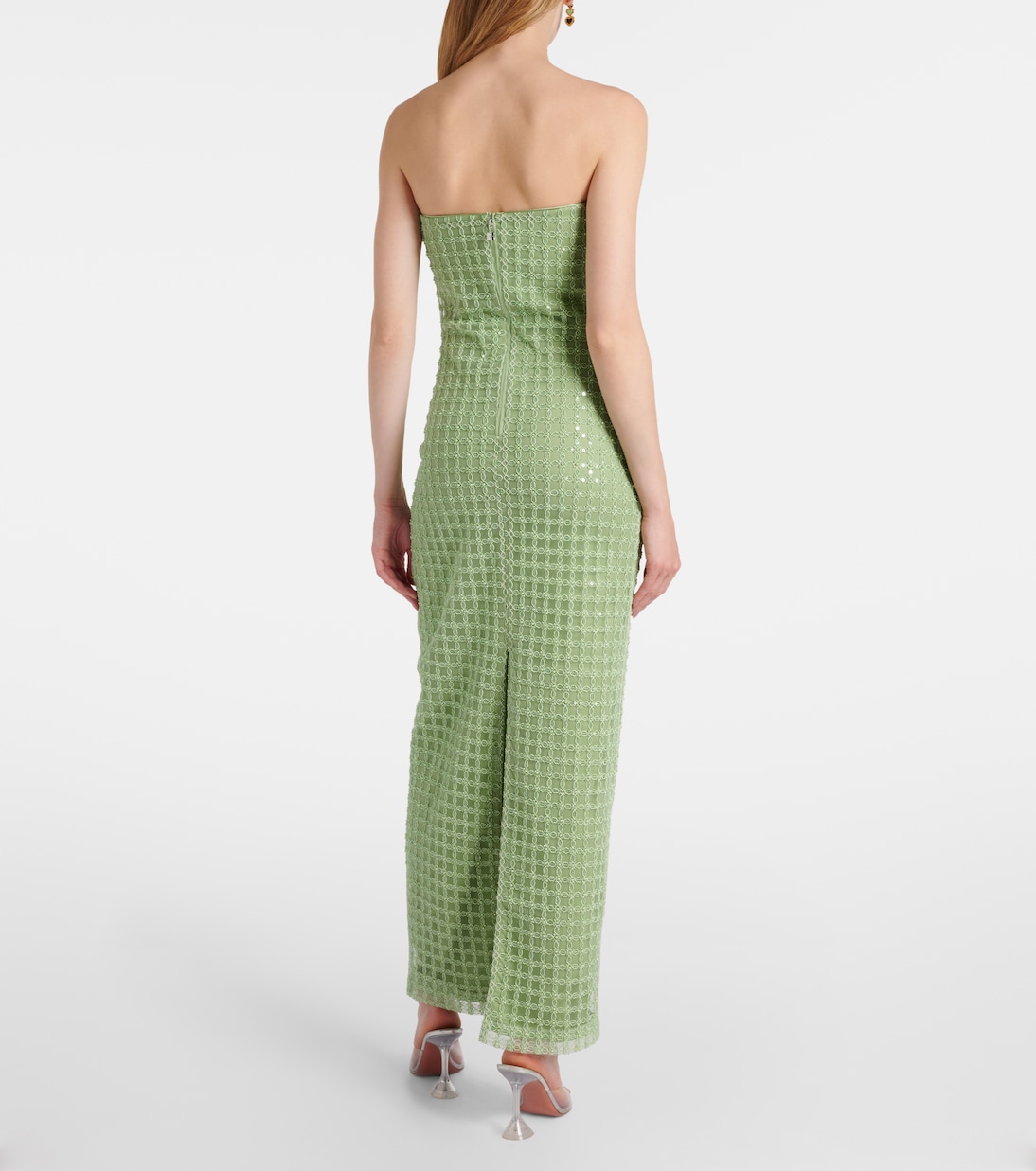 Robe mit Pailletten | Rotate