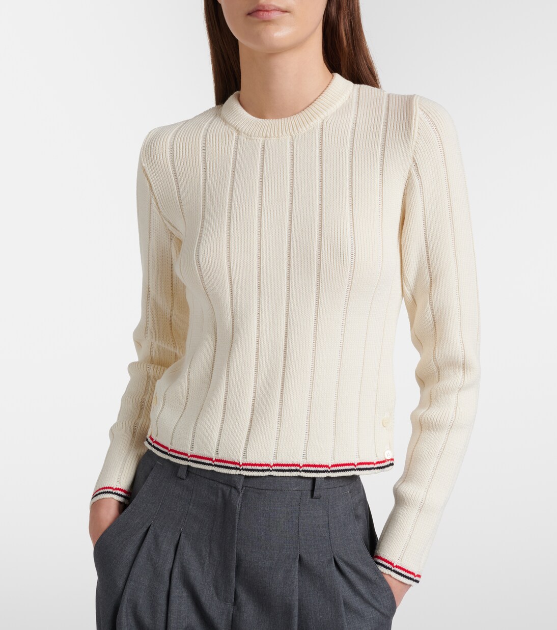 Pull en laine vierge | Thom Browne