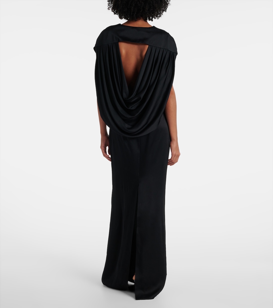 Robe longue en satin | Stella McCartney