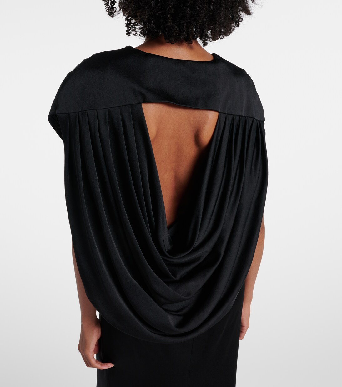 Robe longue en satin | Stella McCartney