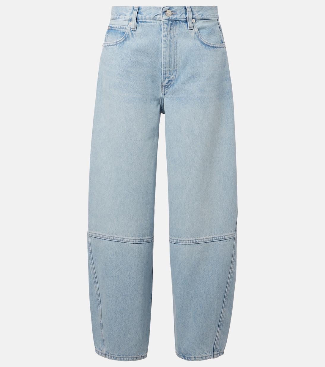 Twisted wide-leg jeans | Frame