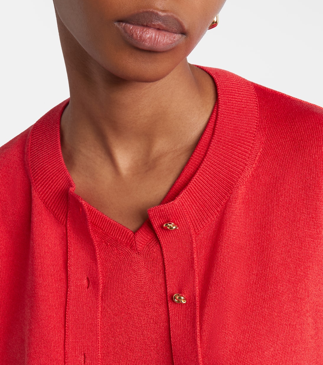 Knot sweater vest and cardigan set | Bottega Veneta