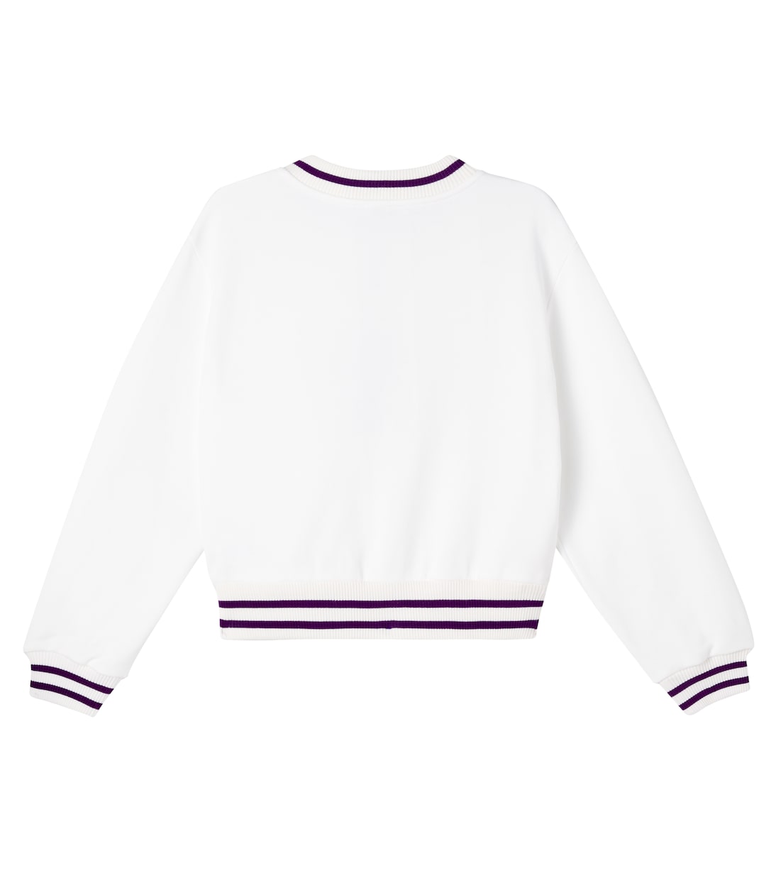 Sudadera DG Majolica de jersey de algodón | Dolce&Gabbana Kids