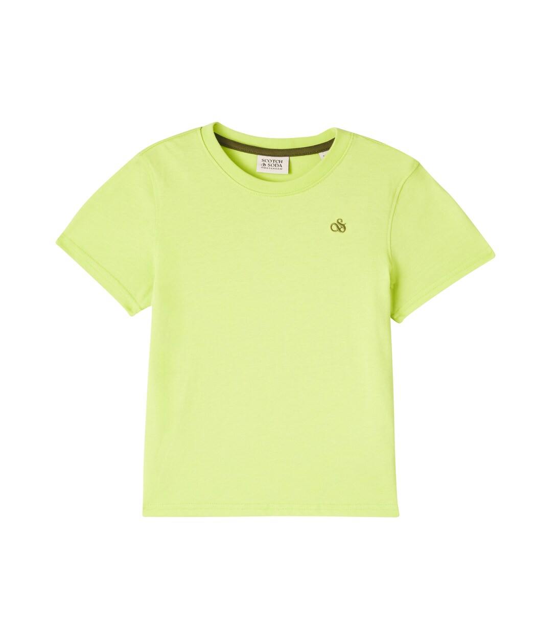 Camiseta de jersey de algodón con logo | Scotch & Soda Kids